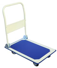 Plattformwagen klappbar 150 kg - robuster Transporthelfer aus Stahl mit Rutschfester Oberfläche