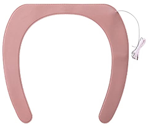 Riscaldatore per WC – Cuscino riscaldato per WC | Cuscino riscaldante multiuso per sedile WC ricaricabile con USB, accessorio caldo per WC riscaldato, cuscino riscaldato per l'inverno