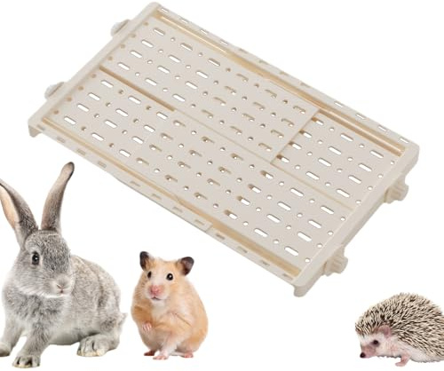 Einziehbares Hasenhaus – dekoratives Käfigzubehör, verbreiterter Spielplatzbedarf, Kleintierkäfig-Zubehör, perfekt für Hamster, lustiger Lebensraum für Rennmäuse, Frettchen zum Stehen und Spielen zu