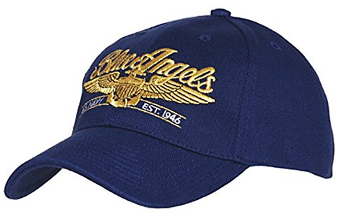 Ferromil US Army Blue Angels USAAF Baseball Cap Airforce Pilot Wings Insignia