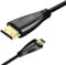 Cavo da Micro HDMI a Mini HDMI 4K Ad Alta Velocità per Trasmissione Audio Video - Compatibile Con Fotocamera Digitale, Tablet, Monitor
