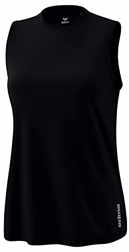 Erima Damen Weiches Basic Tanktop (2282301), schwarz, 44