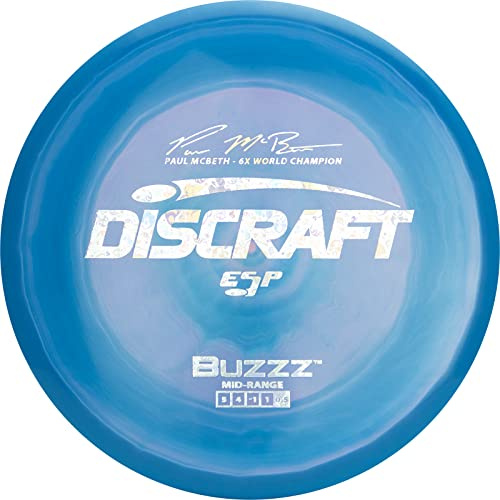 Discraft ESP Buzzz Paul McBeth 6X Signature Series 175-176 Gramm Mid-Range Golfscheibe