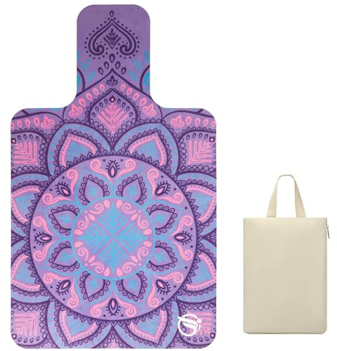 jooeer Tappetino per Pilates Reformer, Antiscivolo Accessori per l'allenamento Yoga, Tappetino di Copertura per Macchine da Ginnastica Domestiche, Assorbente del Sudore, Pieghevole, 96x56cm