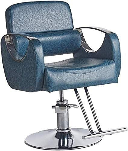 Hydraulischer Stuhl für Unternehmen oder Zuhause, hydraulischer Stuhl, Sitzerhöhung für Schönheit, hydraulischer Friseurstuhl, hydraulische Ausrüstung für Friseure (420 lbs) (Farbe: Grün 1) (Rot