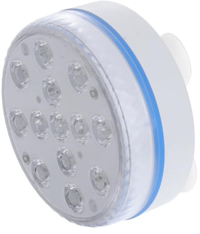 BESPORTBLE Led Unterwasserkerzenlichter Teichbeleuchtung Kunststoff Weiß Kabellos Mit Fernbedienung Für Aquarium Schwimmbad Gartendekoration
