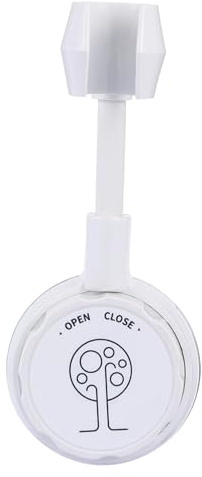 FONDOTIN Support Mural Douchette Orientable sans Perçage Support Pommeau de Réglable Fixation Stable et Étanche pour Salle de Bain Compatible Plupart des Têtes Tuyaux Flexibles