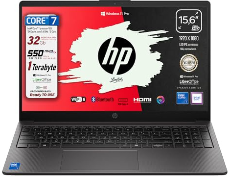 HP 250R G10R Business Edition Notebook, Intel Core 7 150U