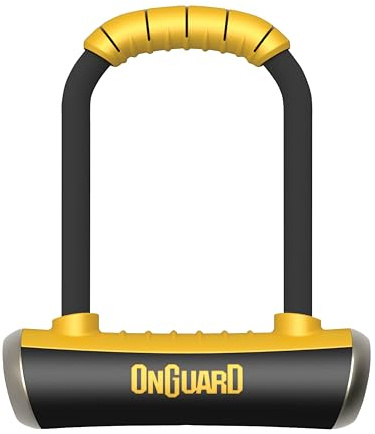 Onguard Pitbull Bügelschloss Medium (Schwarz, 8,9 x 17,5 cm)