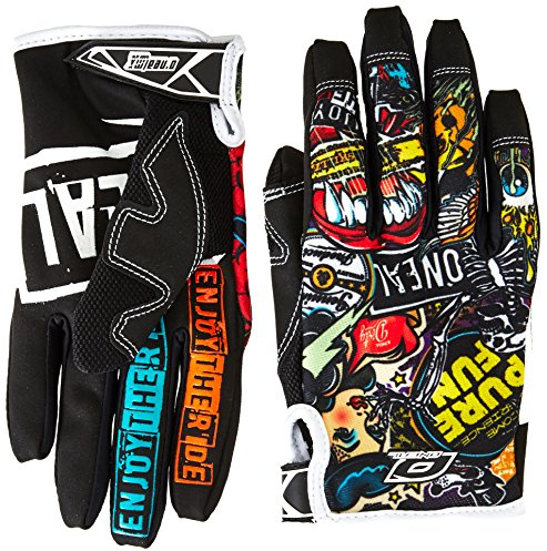 O'neal Jump Crank MX DH FR Handschuhe, Schwarz, XXL