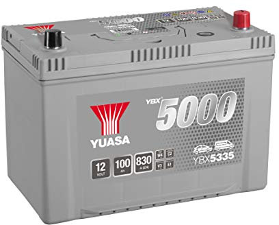 YUASA Batterie 100, Ah 830, A/EN YBX5335 L 303mm B 174mm H 222mm
