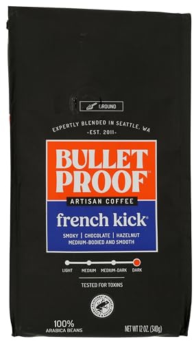 Bulletproof 'French Kick' Torrefacción del café molido 340g