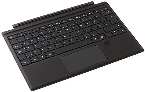 Microsoft Surface Pro Type Cover Schwarz mit Fingerprint