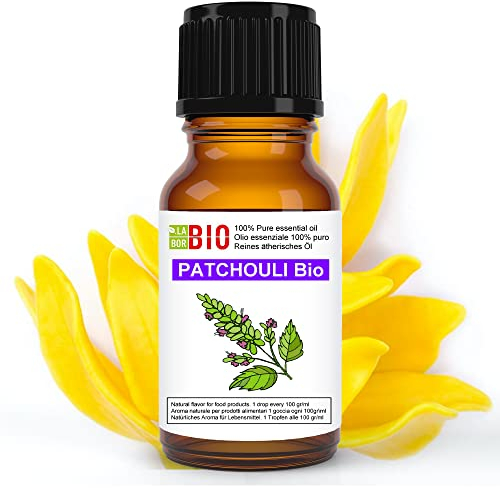 Patchouli Öl Bio Ätherisches Öl 100% Reines 5 ml - Aromatherapie Kosmetik Therapeutische - Laborbio