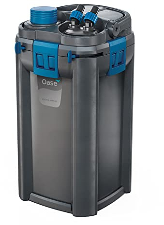 OASE BioMaster External Filter for Aquariums Up to 160 Gallons, Multi-Stage Filtration, Easy Maintenance Prefilter, Quiet Canister Filter, German Engineering