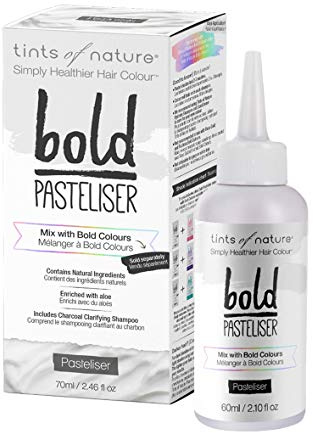 Tints of Nature Bold Pasteliser Semi-Permanent Hair Dye Strengthening and Hydrating - Single Pack