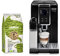 De'Longhi Dinamica Plus ECAM 370.70.B & Lavazza Kaffeebohnen im Set, Kaffeevollautomat mit LatteCrema Milchsystem und Farbdisplay inkl. 1 kg Lavazza ¡Tierra! For Planet, Schwarz