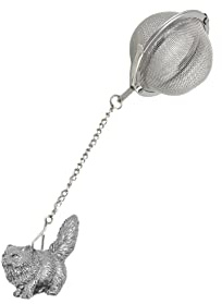 pp-c00 Infuseur boule en acier inoxydable Motif chat persan
