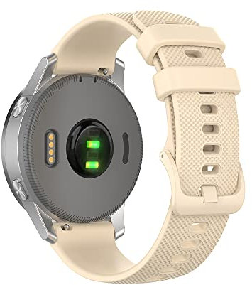 Wtukmo 18 mm Armband für Garmin Vivoactive 3S 4S Vivomove 3S / Venu 2S Smartwatch Silikonarmband für Garmin Move 3S / Active S, For Venu 2S, Achat