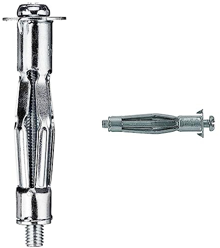 fischer HM 5x52 S - Hohlraum-Metalldübel mit Schraube zum Befestigen von Bildern 20 Stück - Art.-Nr. 48042 & HM 5x65 S - Hohlraum-Metalldübel mit Schraube - 20 Stück - Art.-Nr. 538883