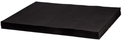 Generico Carta Alimentare per Carne Colore Nero 1000 Pezzi 30 x 40 cm