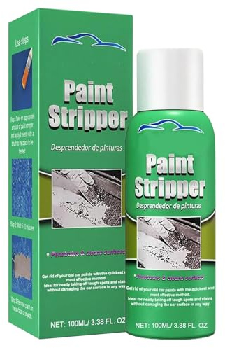 Paint Stripper Aerosol, 100ml Thinner Remover For Paints, Varnishes & Other Stubborn Resides, Effective Multipurpose Car Cleaning Supplies, Coatings Cleaner For Wood, Glass, Machinery, Metal