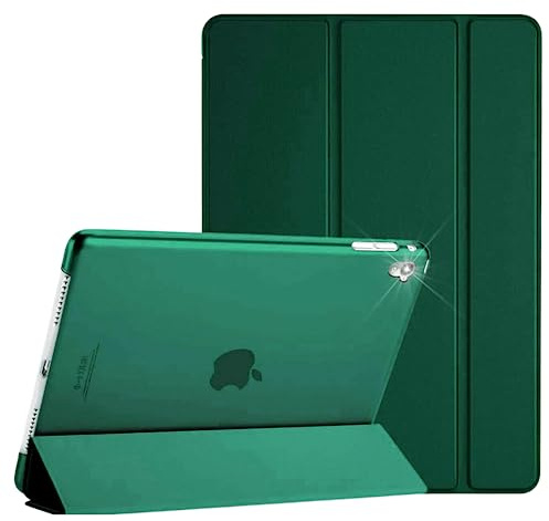Case For Apple iPad Mini 1/2 / 3 Generation Smart Cover - Auto Wake/Sleep - Mini 1st / 2nd / 3rd Model No. A1432 / A1454 / A1455 / A1489 / A1490 / A1491 / A1599 / A1600 / A1601 (DarkEmerald)