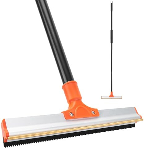 Tierhaarentferner zur Carpet Rake, 145 cm Langer Griff, Hunde- und Katzenhaarentferner, Werkzeug zum Entfernen von Tierhaare aus Autos, Teppichen, Fußböden, Sofas und Kleidung