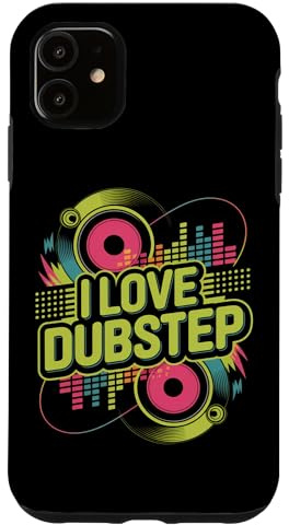 I Love Dubstep - Altoparlante dal design vibrante Custodia per iPhone 11