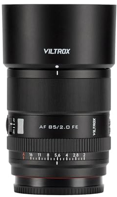 VILTROX AF 85 millimetri F2.0 EVO Obiettivo della fotocamera per Sony FE Full Frame Messa a fuoco automatica leggero ritratto
