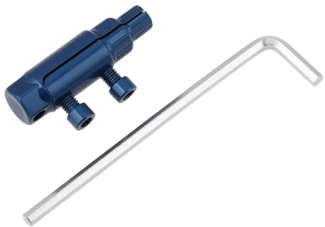 OTOTEC 1 Juego de Extractor de Roscas de Tubería Rota Azul con Llave Hexagonal para Extraer Tornillos de Tubería de 1/2 O 3/4 de Pulgada.
