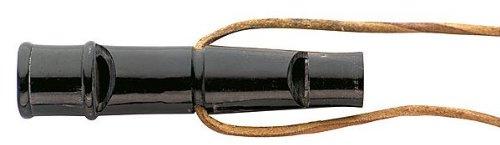 Herbertz 802401 Hundepfeife Hund Pfeife Signalpfeife Trillerpfeife dog whistle Doppeltonpfeife Büffelhornpfeife