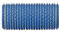 Fripac-Medis Le Coiffeur Haftwickler dunkelblau 40 mm Durchmesser Beutel mit 12 Stück