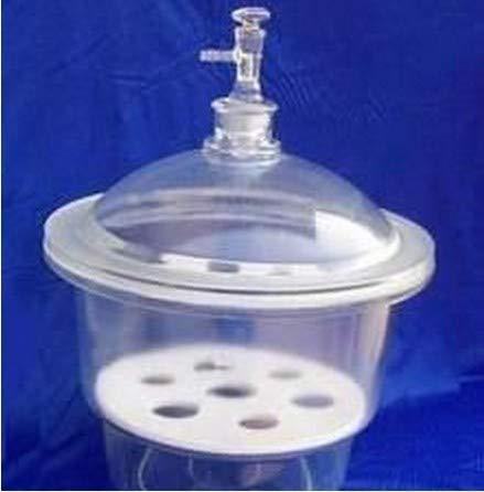 GOWE 150 mm, vetro vuoto Desiccator barattolo Laboratorio essiccatore essiccatore, 6 , diametro 15 cm