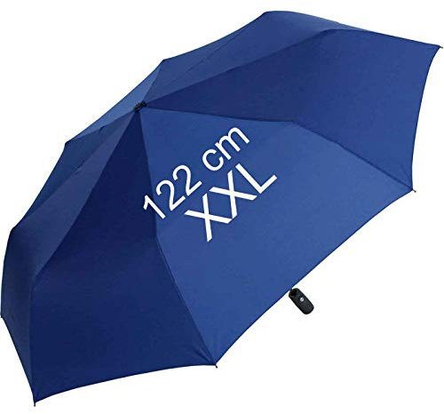 iX-brella XXL Taschenschirm mit Auf-Zu-Automatik - full class - 122 cm großes Dach