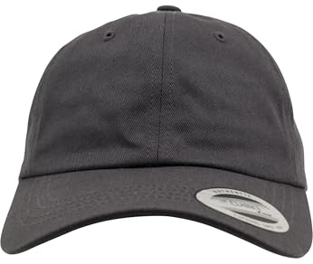 Flexfit Unisex 6245CM-Low Profile Cotton Twill Kappe, darkgrey,Einheitsgröße