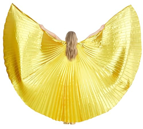 MUNAFIE Flügel Halloween Kostüm für Mädchen und Jungen Feenflügel Isis Wings Flügel Kostüm für Karneval Cosplay Party