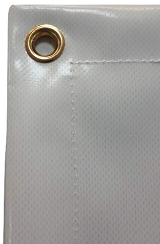 Tarpaulin Covers 100% Waterproof (1.4m x 2m, White)