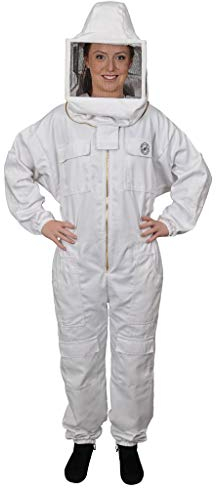 Humble Bee 412 Polycotton-Imkeranzug mit rechteckigem Schleier