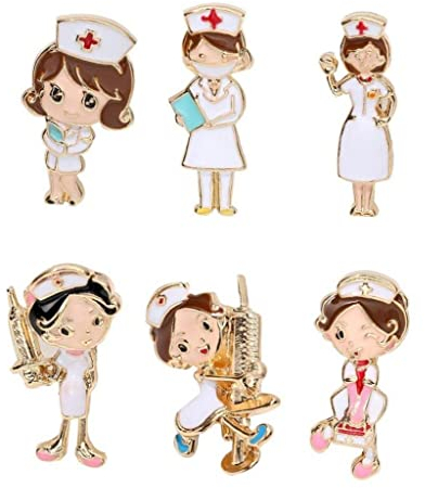 Froiny Medizinische Medizin Pins Nette Krankenschwester Doktor Brosche Pins Cartoon Emaille Revers Pin Kleidung Pin Abzeichen Für Medizinstudenten