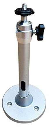 Soportes de proyector Oficina de la Escuela Universal Rotatable Montado en la pared Altura duradera Ajustable Ajustable Accesorios de aleación de aluminio Perchero de proyector Accesorios de proyector