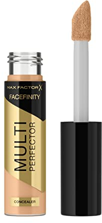 Max Factor Facefinity Multi-Perfector Correttore, correttore all-in-one, nasconde le imperfezioni, vegano, copertura personalizzabile, 6 tonalità, 2N, 11 ml