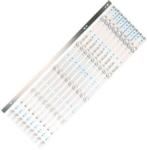 KANGH 10PCS 540mm LED-TV-Zubehör kompatibel for 55 3V 5-Lampen-Quadratobjektiv JL. D55051330-105ES-V01D
