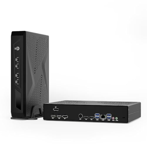 WEIDIAN Mini PC Gamer RTX 3050, 13e Gen i7-13700H 64Go RAM 1To NVME SSD, 8K 2*DP 2*HD, WiFi6 BT5.2, 8*USB, Win 11 Pro, Avec Carte Graphique