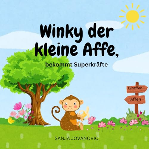 Winky der kleine Affe, bekommt Superkräfte