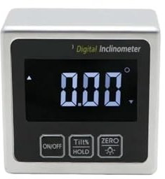 Digitale Winkelmesser Digitaler Winkelmesser 5415-90 Serie Digitaler Winkelmesser Mini Digitaler Winkelmesser 360 Grad Magnetbasis Digitaler Neigungsmesser Elektronischer Winkelmesser(5415-90B Metal)