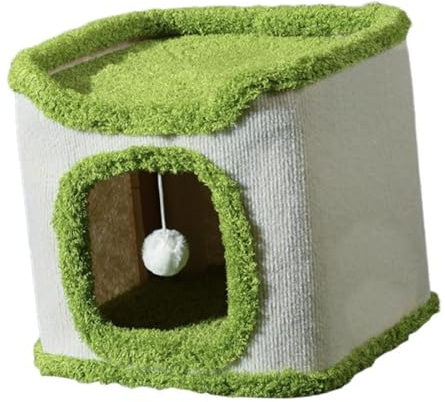 perfk Lit Couvert pour Chat, Jouet d'entraînement, Meubles de pour Chaton, Cube Souple, Maison pour Plusieurs Petits Animaux de Compagnie, Chaton, Une Seule Couche