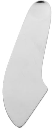 Outanaya Espátula de Acero Inoxidable para Maquillaje y Base, 1 Unidad, Tamaño Pequeño, Herramienta Facial para Mezclar Lociones, Uso Profesional para Cuidado Piel, Fácil Limpieza