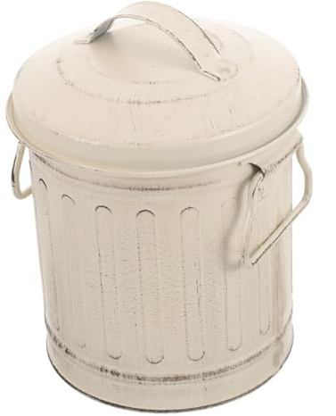 CHICAMPERA Robuster Ascheeimer Mit Deckel Und Griff Aus Metall Ascheaufbewahrung Für Holzöfen Und Grills Platzsparend Und Langlebig Geeignet Für Haus Und Garten