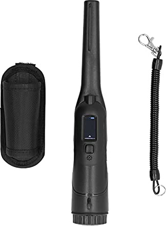 Detector de Metales de Gearwell, escáner de Seguridad portátil, Dispositivo de detección de Metales portátiles, Herramienta de Seguridad Negra HS-09, Equipo de detección de